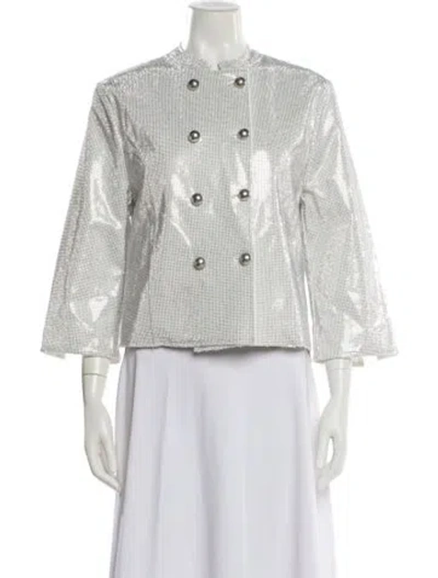Pre-owned Ermanno Scervino Evening Jacket In White