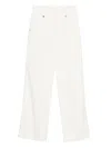 Ermanno Scervino Jeans With Eyelet Decoration In White