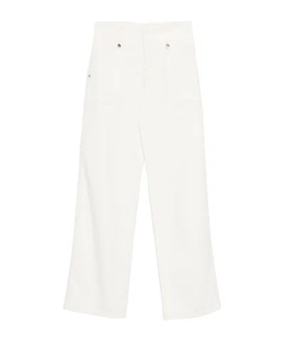ERMANNO SCERVINO EYELET-EMBELLISHED JEANS
