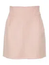 Ermanno Scervino Falda Semilarga - Rosado In Pink