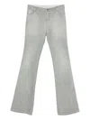 Ermanno Scervino Flared Jeans In Gray