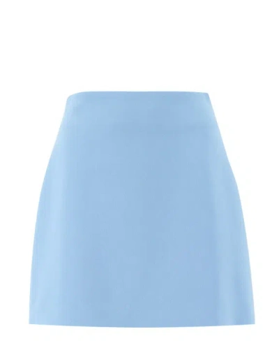 Ermanno Scervino Skirt In Dust Blue