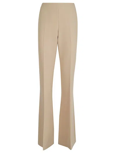 Ermanno Scervino Flared Tailored Trousers In Beige
