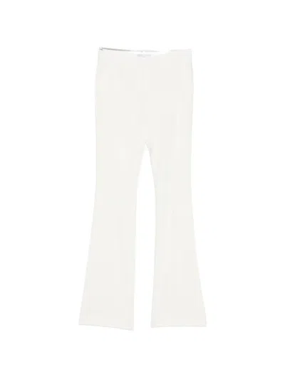 Ermanno Scervino Flared Trousers In White