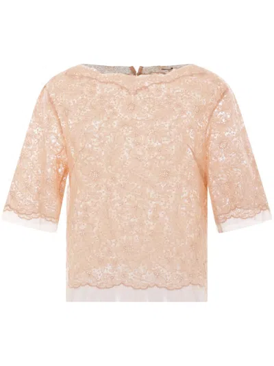 ERMANNO SCERVINO FLORAL BLOUSE
