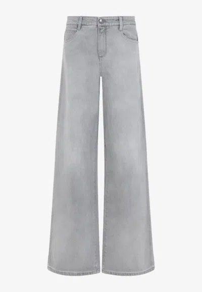 Ermanno Scervino Floral-embroidered Flared Jeans