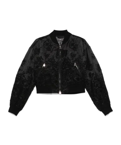 ERMANNO SCERVINO ERMANNO SCERVINO LACE BOMBER JACKET