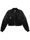 Ermanno Scervino Floral-embroidered Jacket In Black