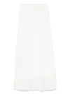 Ermanno Scervino White Polyester Viscose Skirts