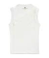 Ermanno Scervino Floral-embroidered Tank Top In White