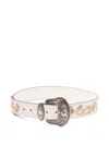Ermanno Scervino Belt In 白色