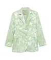 Ermanno Scervino Floral-jacquard Blazer