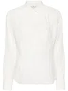 ERMANNO SCERVINO FLORAL LACE APPLIQUÉ SHIRT