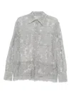 Ermanno Scervino Floral Lace Shirt