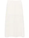 Ermanno Scervino Floral-lace Skirt In Weiss