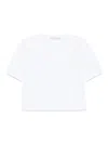 Ermanno Scervino Floral-patch T-shirt In White