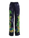 ERMANNO SCERVINO FLORAL PRINT DRAWSTRING PANTS