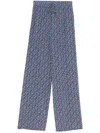 Ermanno Scervino Floral-print Trousers