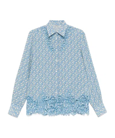 ERMANNO SCERVINO FLORAL-PRINT SHIRT