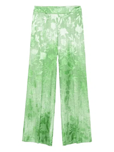 Ermanno Scervino Floral-print Trousers