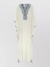 Ermanno Scervino Flowing Silhouette Silk Kaftan