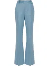 Ermanno Scervino Fresh Trousers In Blue