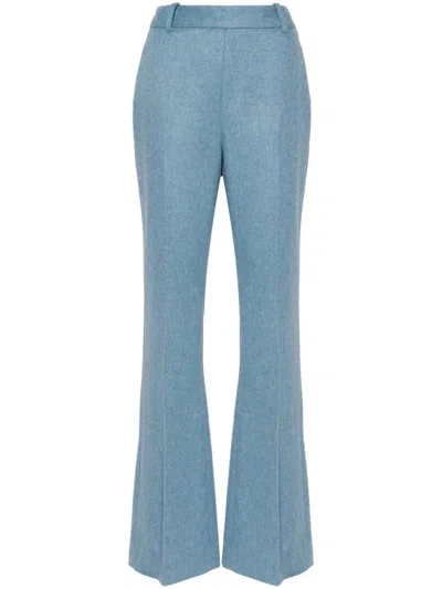 Ermanno Scervino Fresh Trousers In Blue