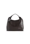 Ermanno Scervino Genuine Coconut Bag In Brown