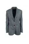 Ermanno Scervino Giacca Monopetto D476i326zfy S4706 In Gray