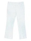Ermanno Scervino Casual Pants With Belt Loops In Blue