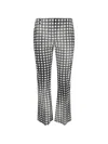Ermanno Scervino Gingham-check Trousers In Multi