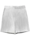 Ermanno Scervino Graphic-print Shorts In Neutrals