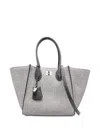 Ermanno Scervino Grey Maggie Medium Tote In Gray