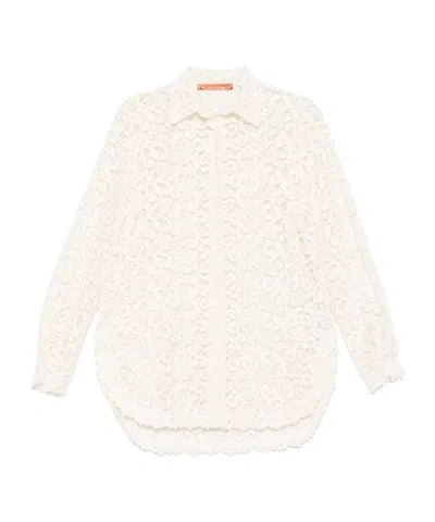 Ermanno Scervino Guipure-lace Shirt
