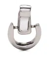 Ermanno Scervino Half-hoop Earrings In Silver