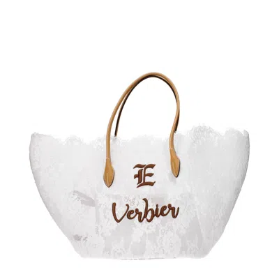 Ermanno Scervino Handbags Woman White Cloth