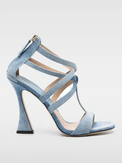 Ermanno Scervino Heeled Sandals  Woman Color Blue