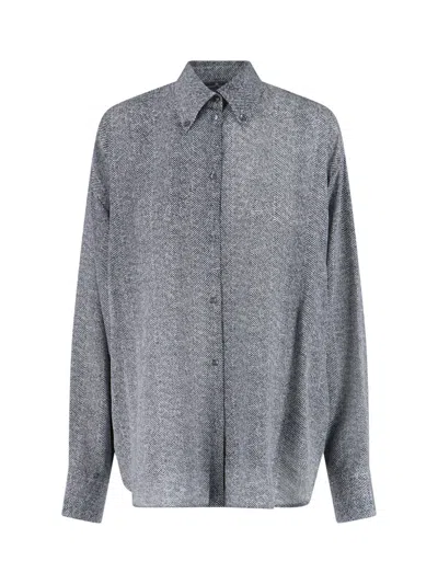 ERMANNO SCERVINO HERRINGBONE SHIRT