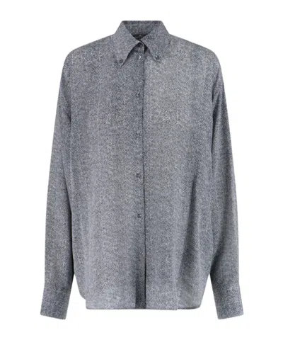 ERMANNO SCERVINO HERRINGBONE SHIRT