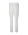 Ermanno Scervino High-waist Cropped Trousers In White