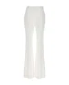 Ermanno Scervino High-waist Tailored Trousers In White