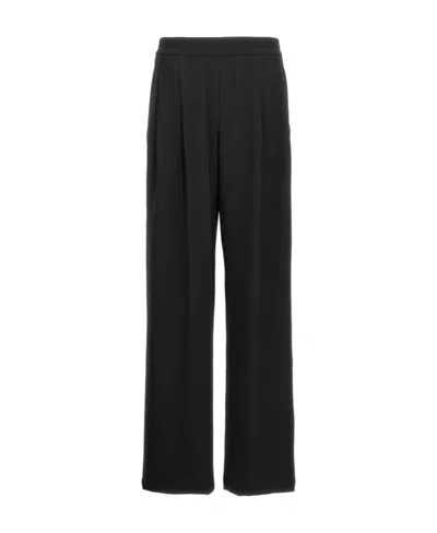 ERMANNO SCERVINO ERMANNO SCERVINO ELASTIC WAIST WIDE-LEG TROUSERS