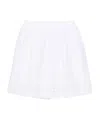 Ermanno Scervino Broderie-anglaise Mini Skirt In White