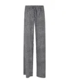 Ermanno Scervino Plaid Trousers In Gray