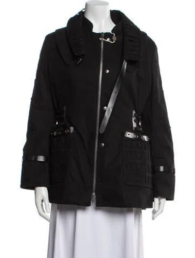 Pre-owned Ermanno Scervino Jacket In Black
