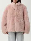 Ermanno Scervino Toggle-fastening Jacket In Pink