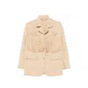 Ermanno Scervino Jacket In Neutral