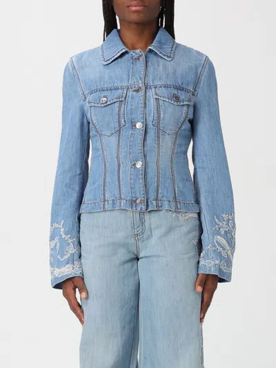 Ermanno Scervino Jacket Woman  In Blue