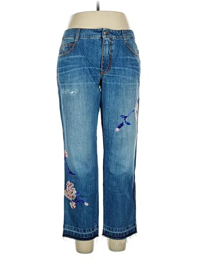 Pre-owned Ermanno Scervino Jeans In Blue