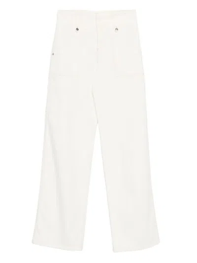 ERMANNO SCERVINO JEANS WITH EYELET DECORATION